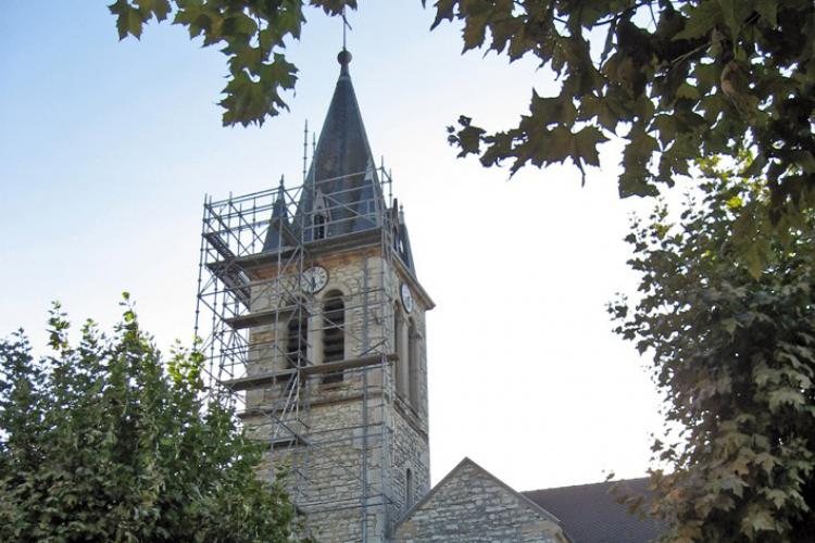 Restauration du clocher d'une église - Photo 1 